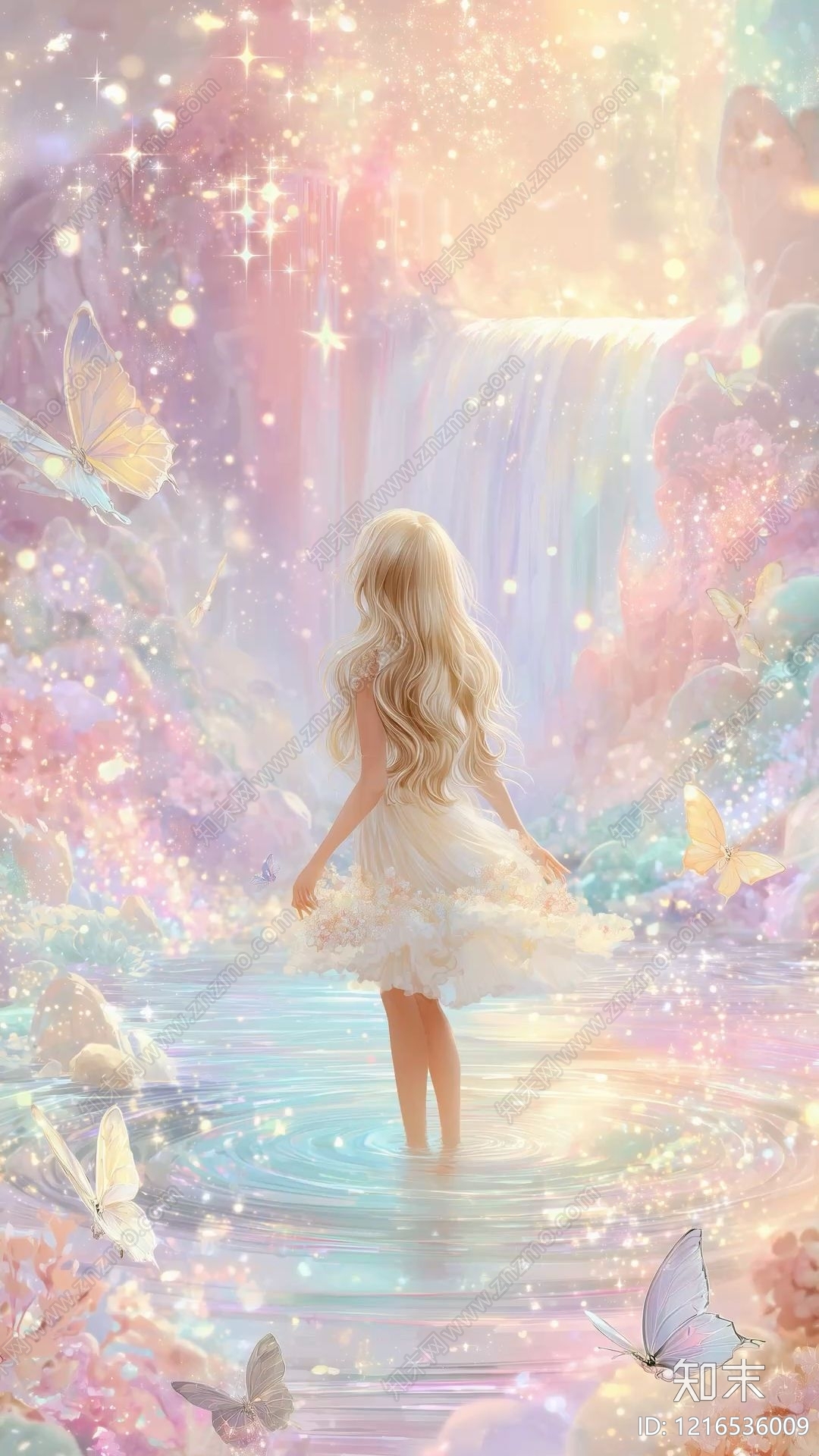 瀑布贴图下载【ID:1216536009】