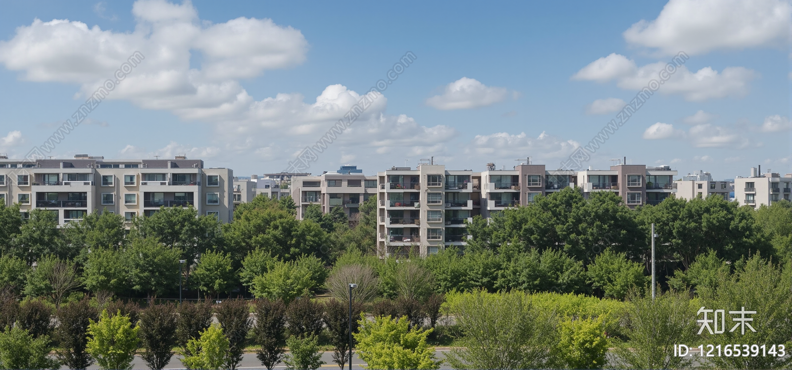 现代城市背景贴图下载【ID:1216539143】