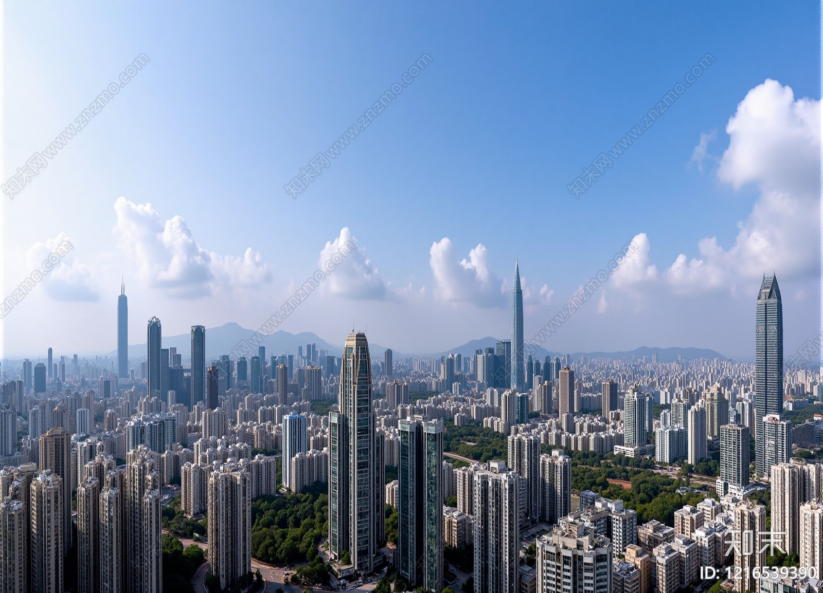 现代城市背景贴图下载【ID:1216539390】