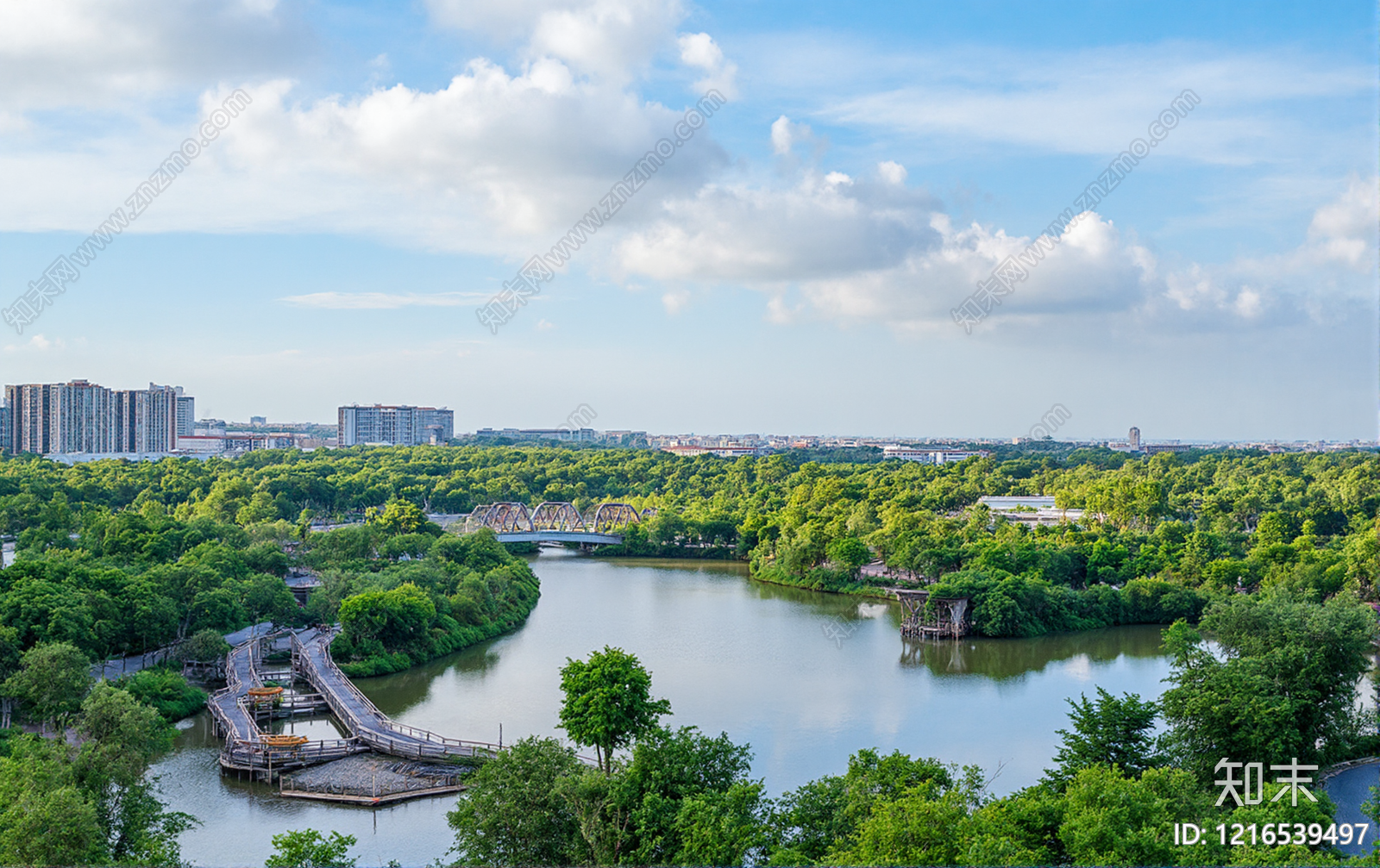 现代城市背景贴图下载【ID:1216539497】