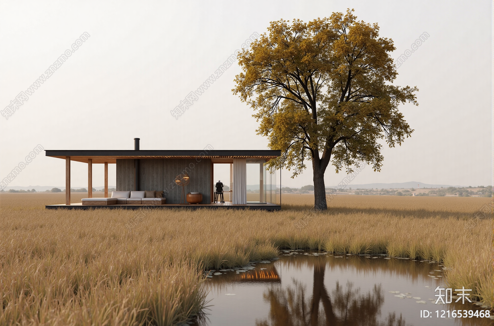 现代小区外景贴图下载【ID:1216539468】