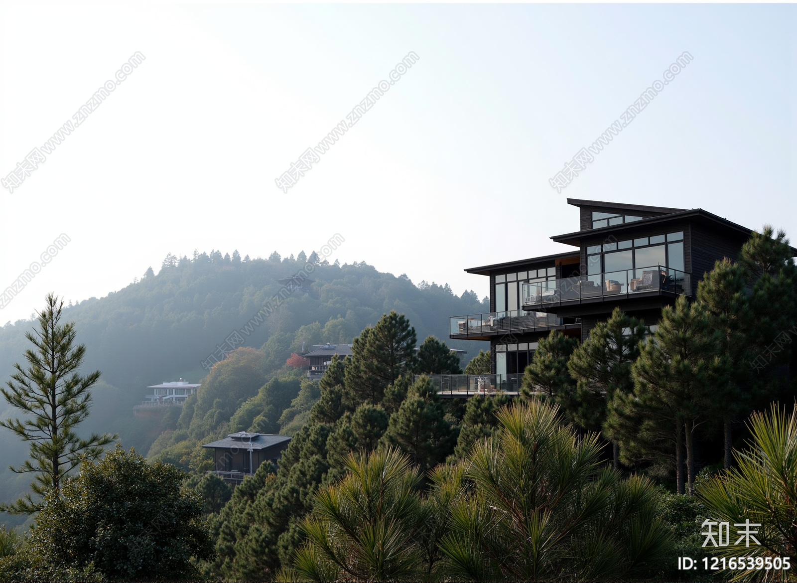 现代远山贴图下载【ID:1216539505】