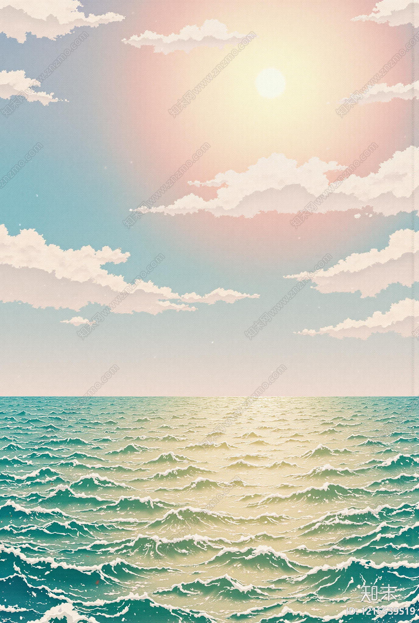 现代装饰画贴图下载【ID:1216539519】