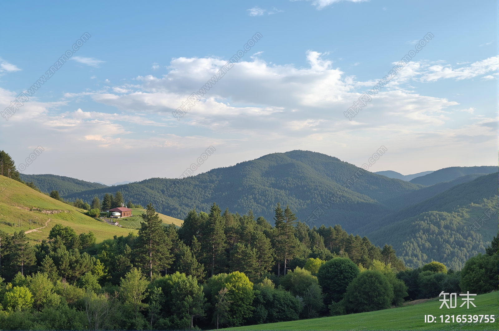 现代远山贴图下载【ID:1216539755】