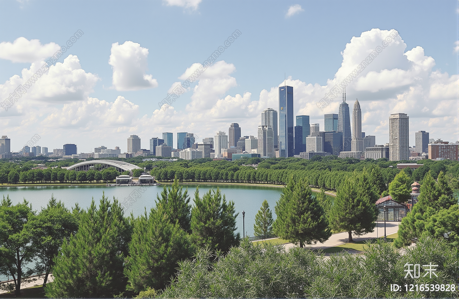 现代城市背景贴图下载【ID:1216539828】