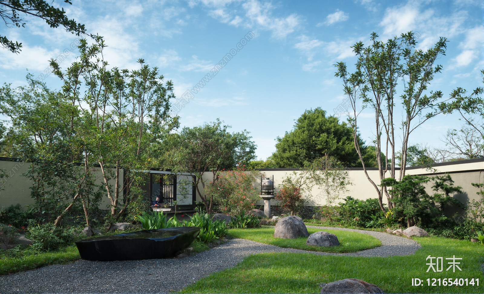 现代小区外景贴图下载【ID:1216540141】