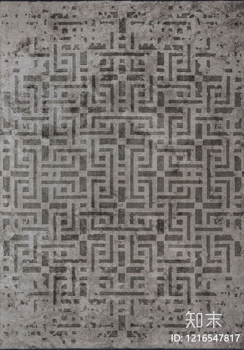 新中式条纹地毯贴图下载【ID:1216547817】