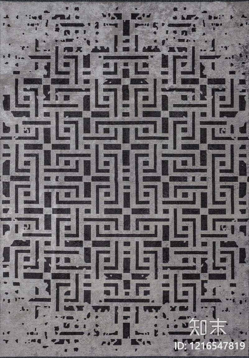 新中式条纹地毯贴图下载【ID:1216547819】