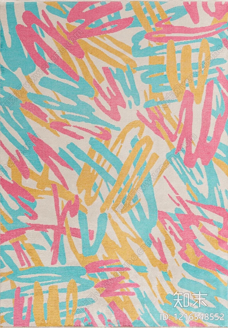 奶油儿童地毯贴图下载【ID:1216548552】