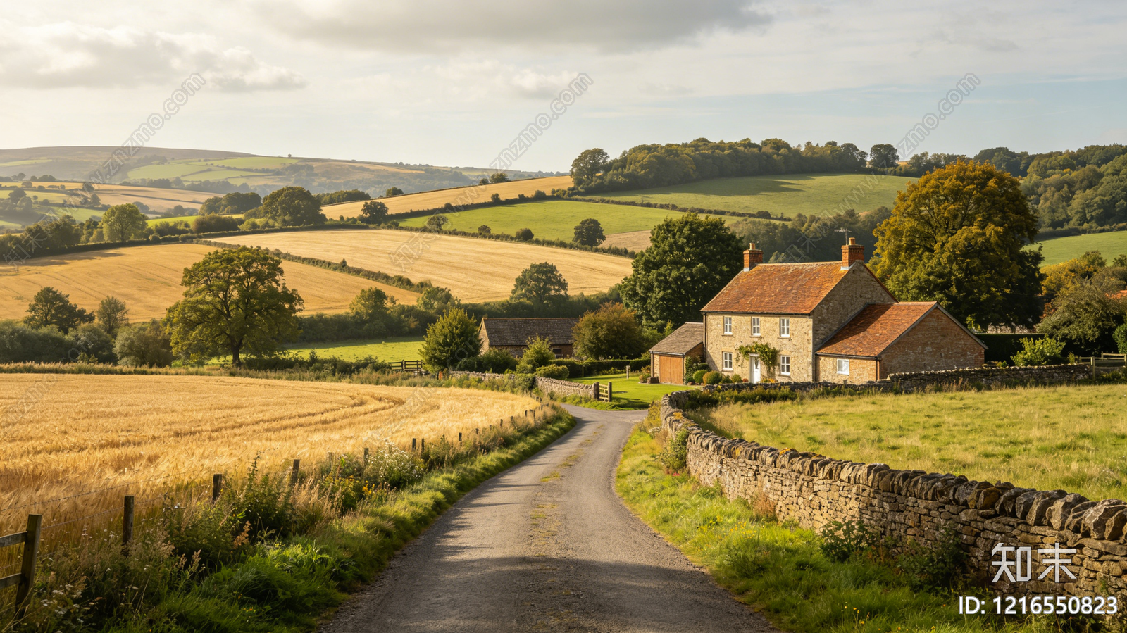 现代乡村贴图下载【ID:1216550823】