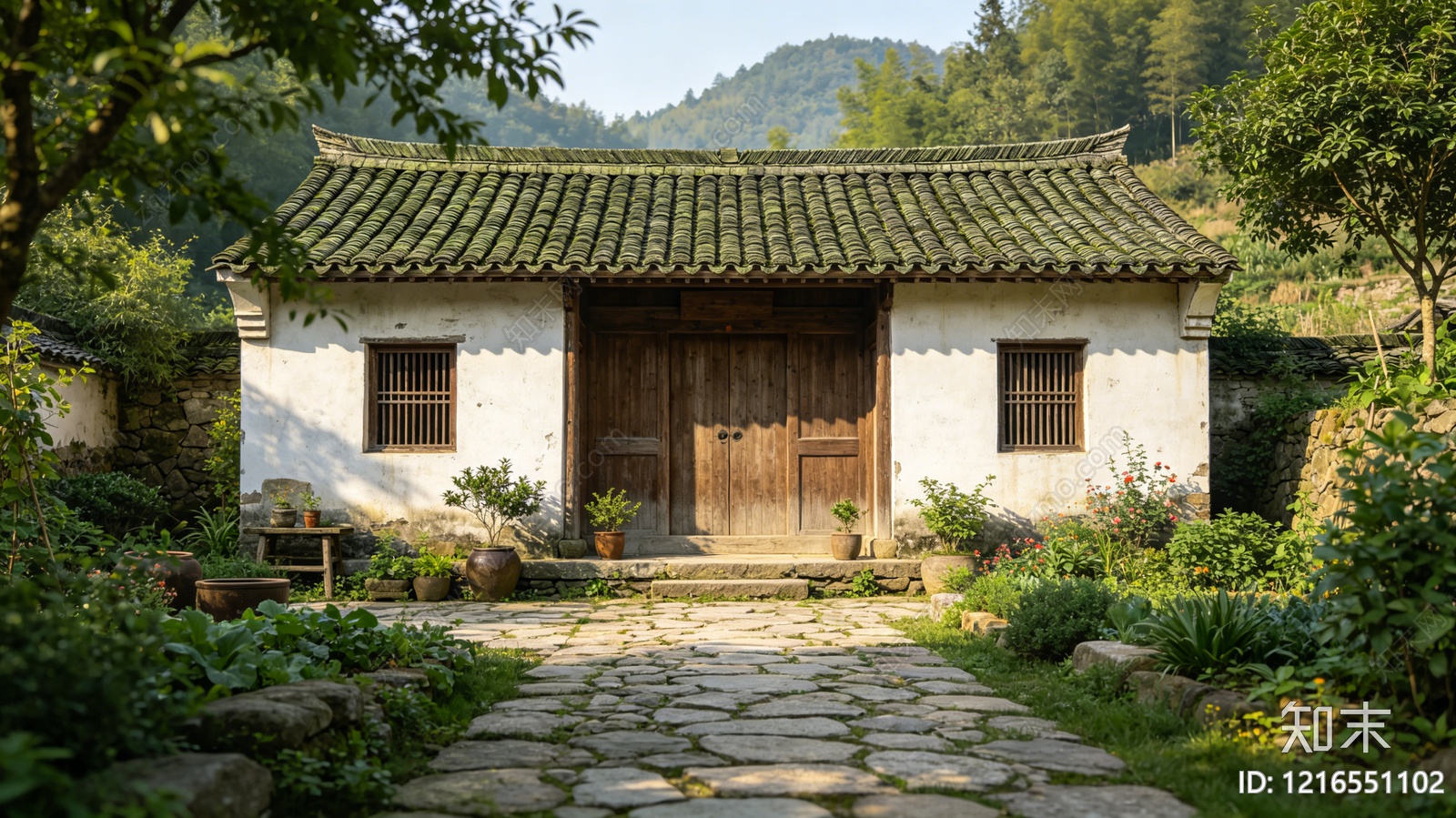 现代乡村贴图下载【ID:1216551102】