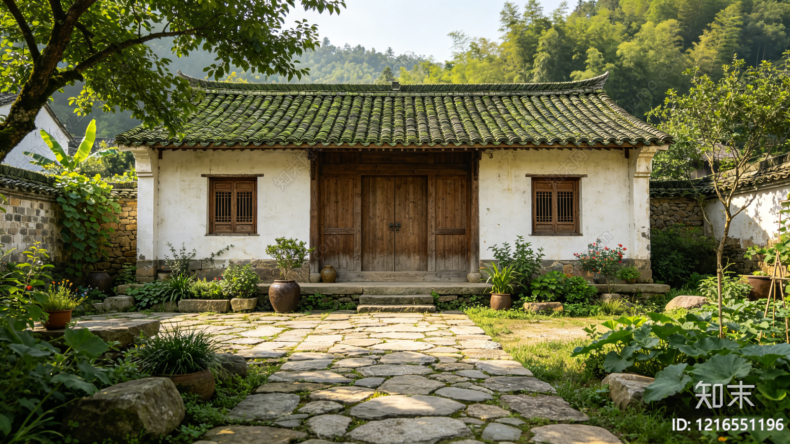 现代花园贴图下载【ID:1216551196】