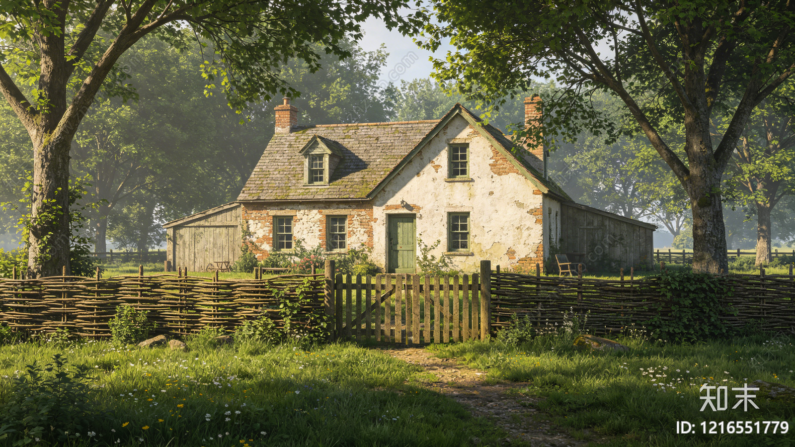现代乡村贴图下载【ID:1216551779】
