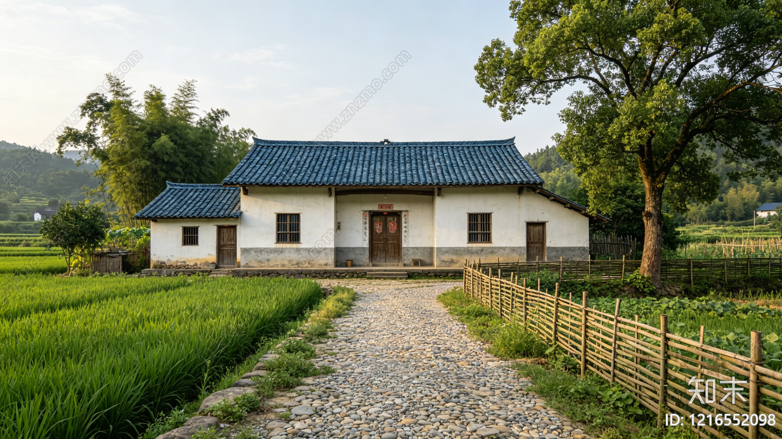 现代乡村贴图下载【ID:1216552098】