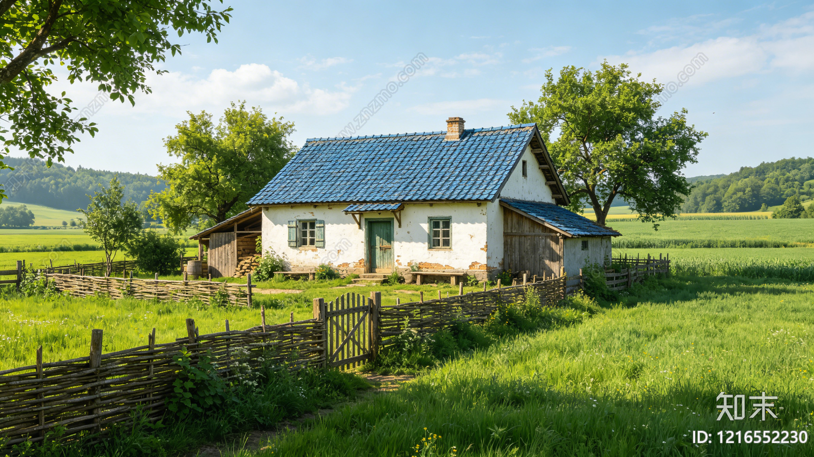 现代乡村贴图下载【ID:1216552230】