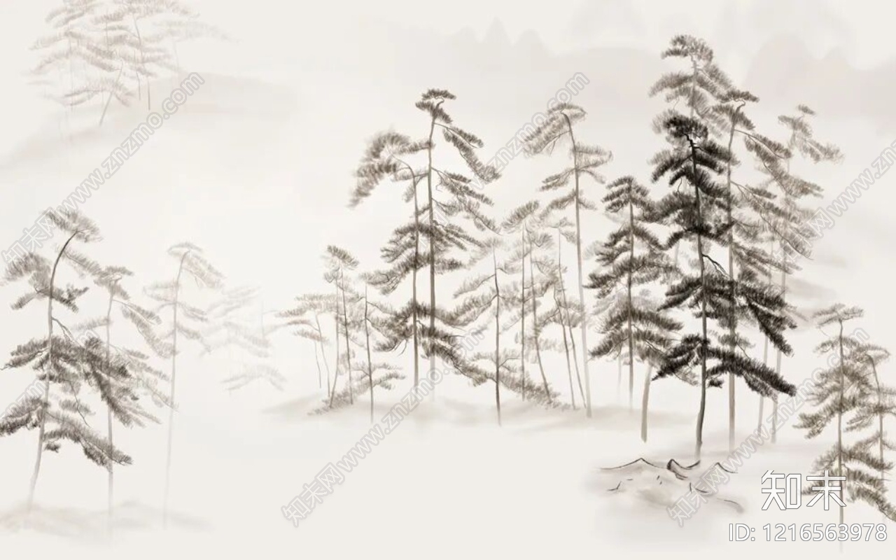 树木贴图下载【ID:1216563978】