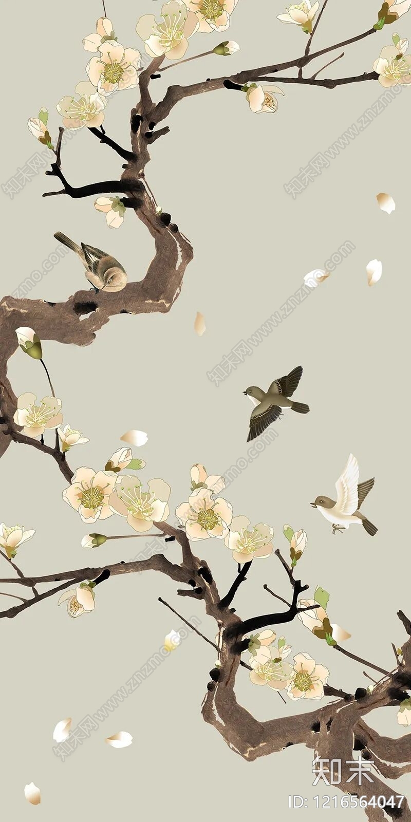 水墨画贴图下载【ID:1216564047】