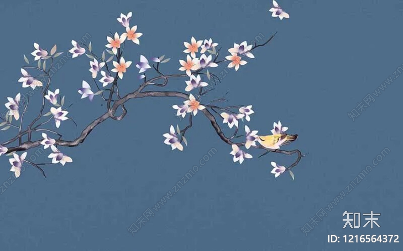 水墨画贴图下载【ID:1216564372】