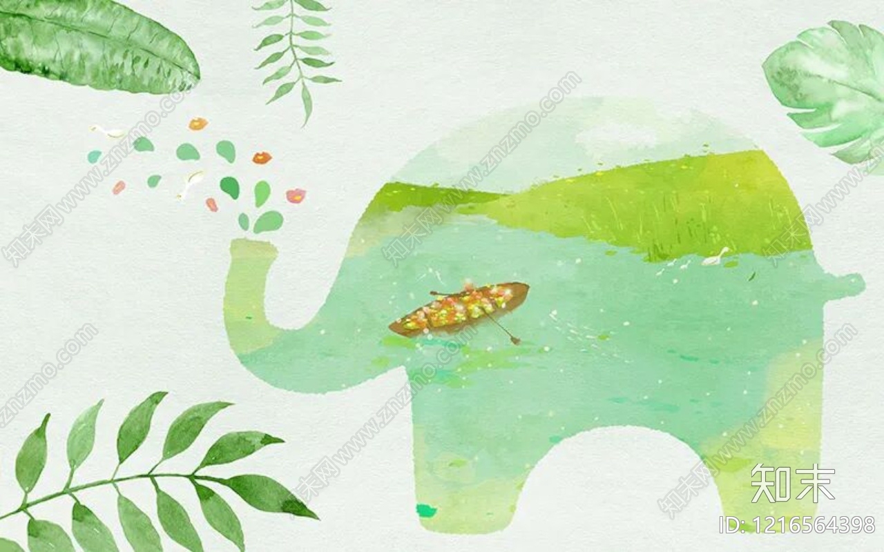 水彩背景贴图下载【ID:1216564398】