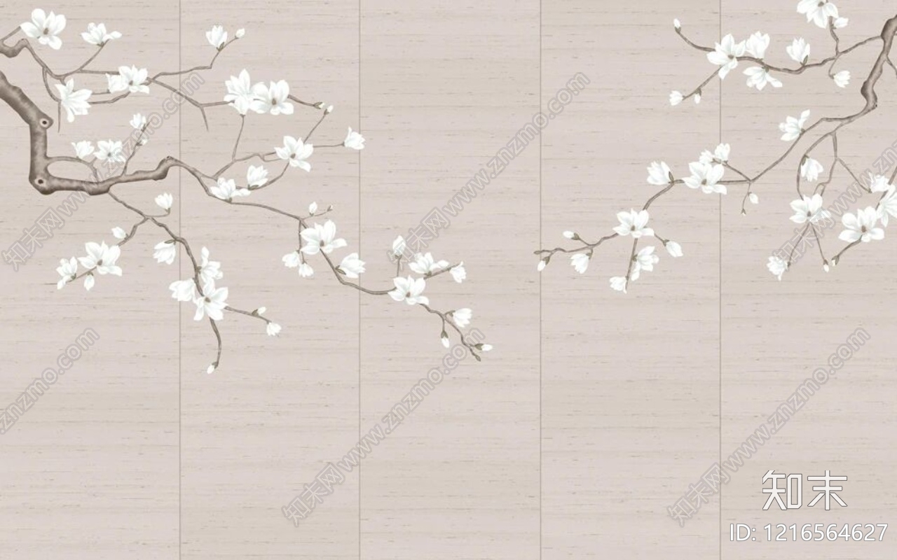 水墨画贴图下载【ID:1216564627】