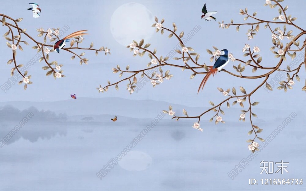 装饰画贴图下载【ID:1216564733】