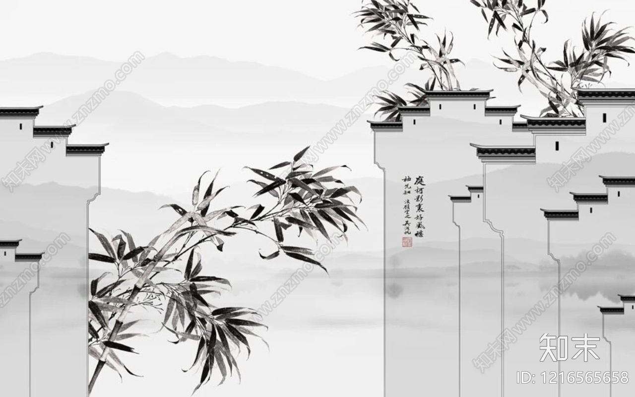 建筑群贴图下载【ID:1216565658】