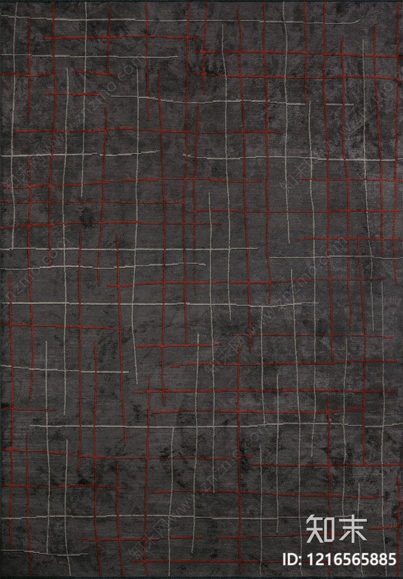 现代条纹地毯贴图下载【ID:1216565885】