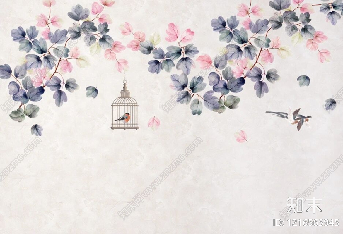 水彩背景贴图下载【ID:1216565945】