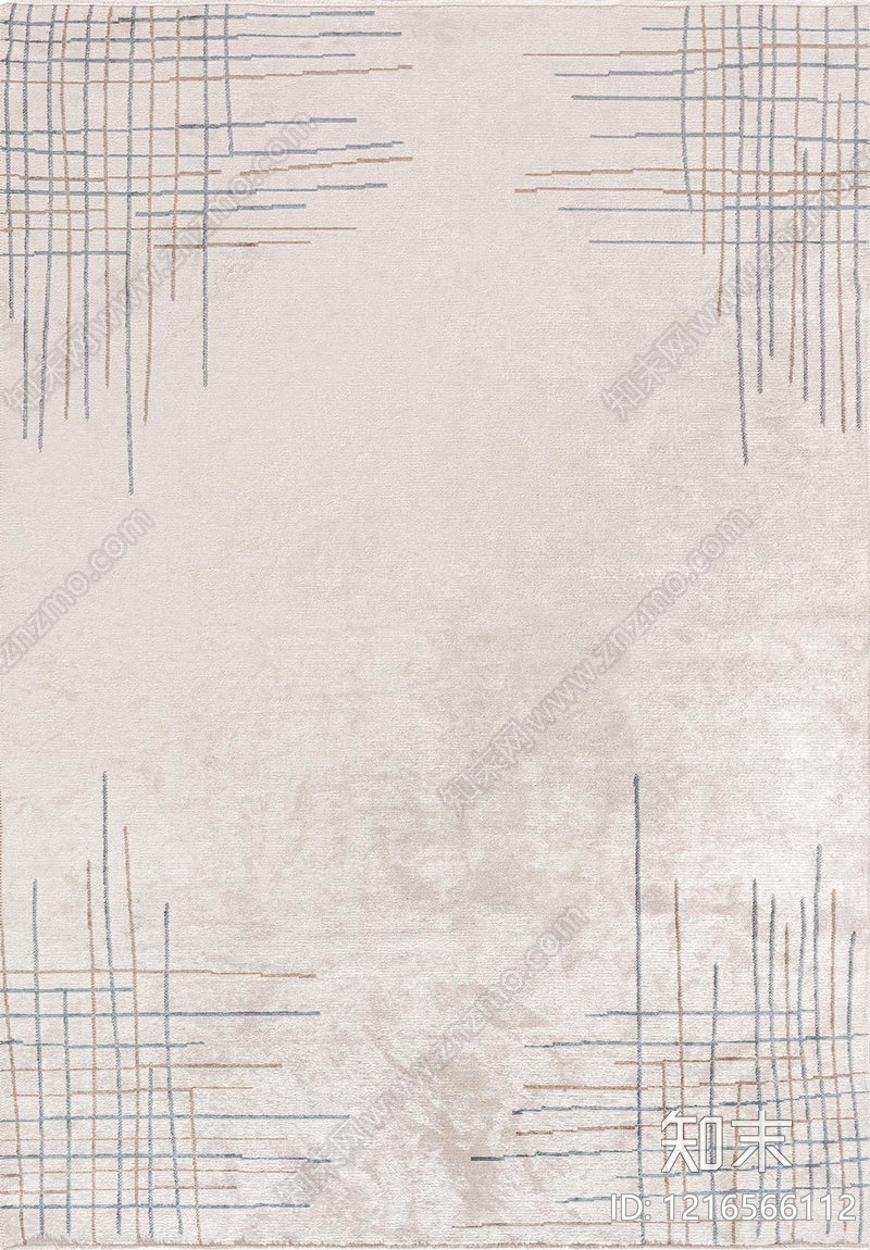 奶油条纹地毯贴图下载【ID:1216566112】