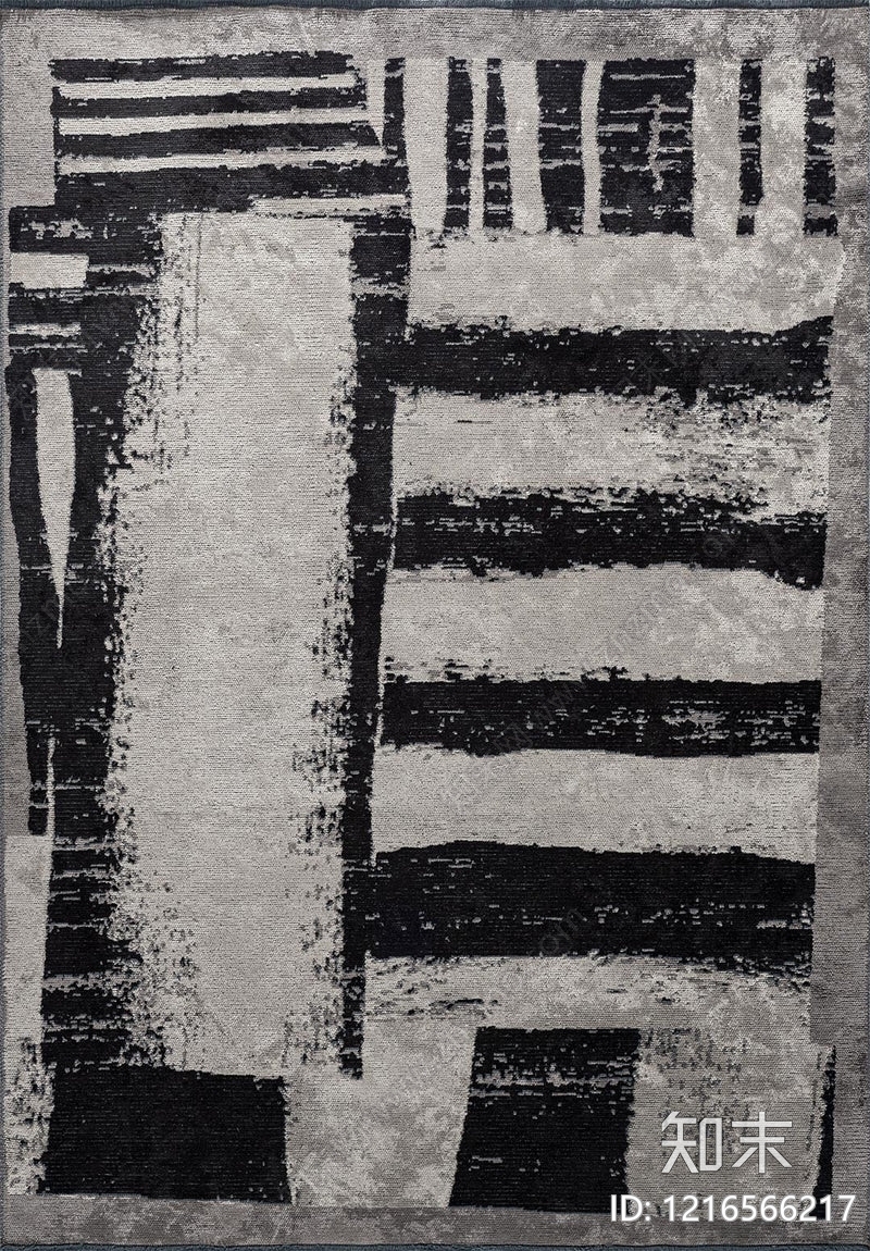 现代条纹地毯贴图下载【ID:1216566217】