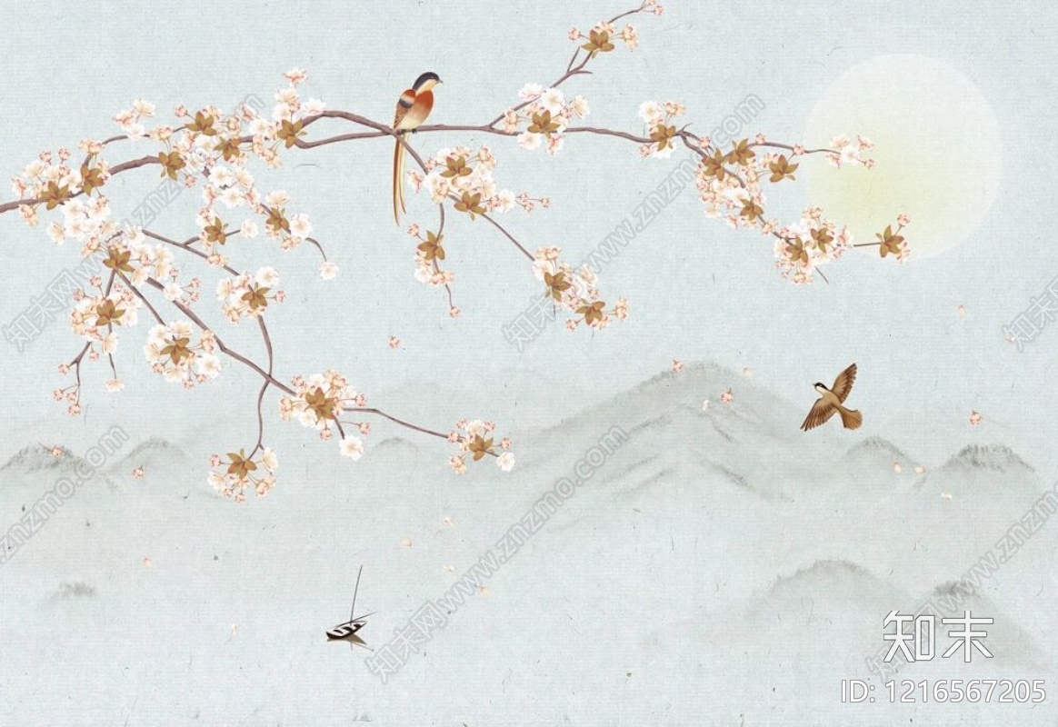 远山贴图下载【ID:1216567205】