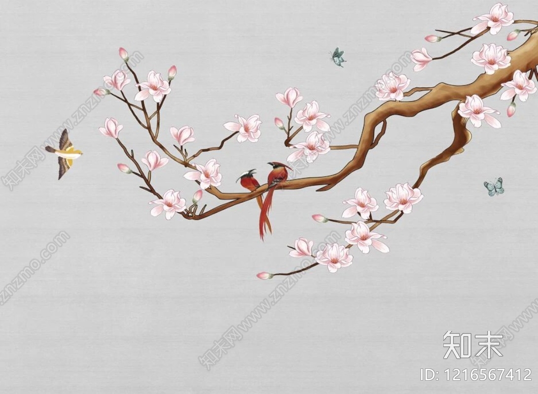 装饰画贴图下载【ID:1216567412】