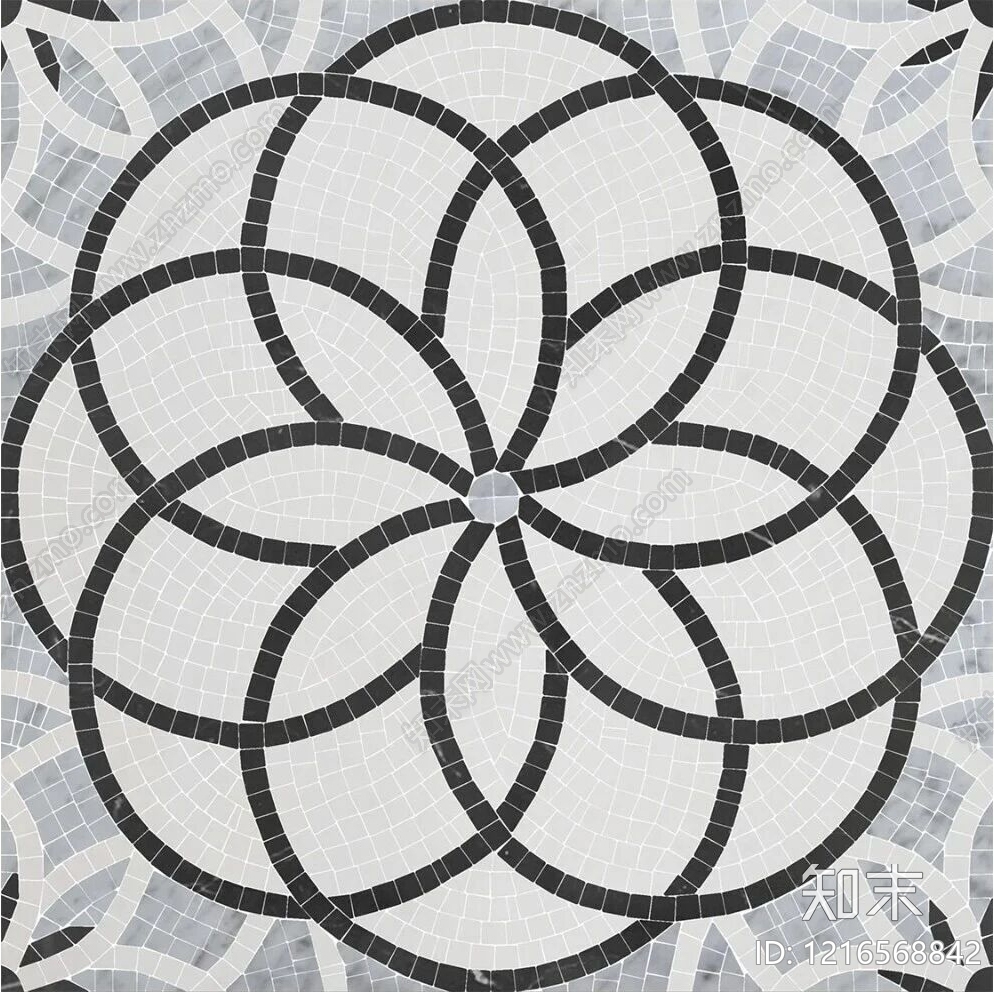 陶瓷马赛克贴图下载【ID:1216568842】