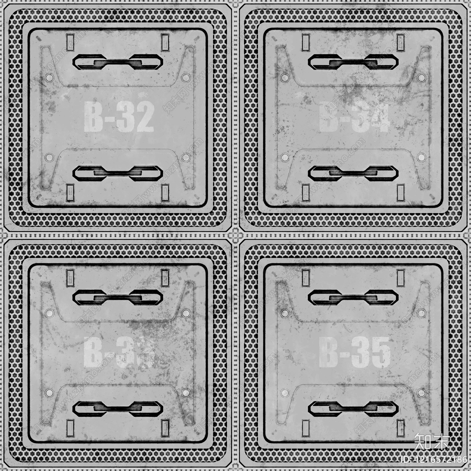 做旧金属贴图下载【ID:1216572186】