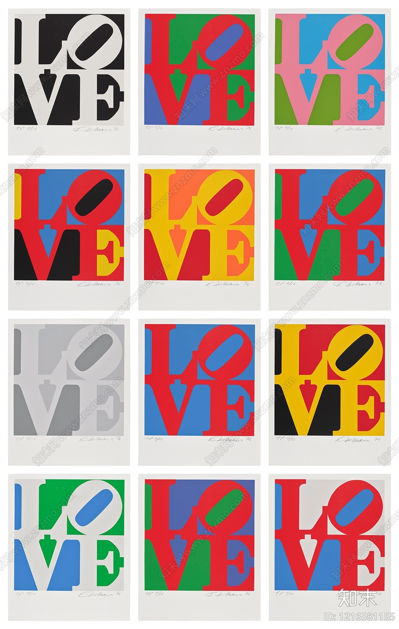 现代艺术画贴图下载【ID:1216581155】