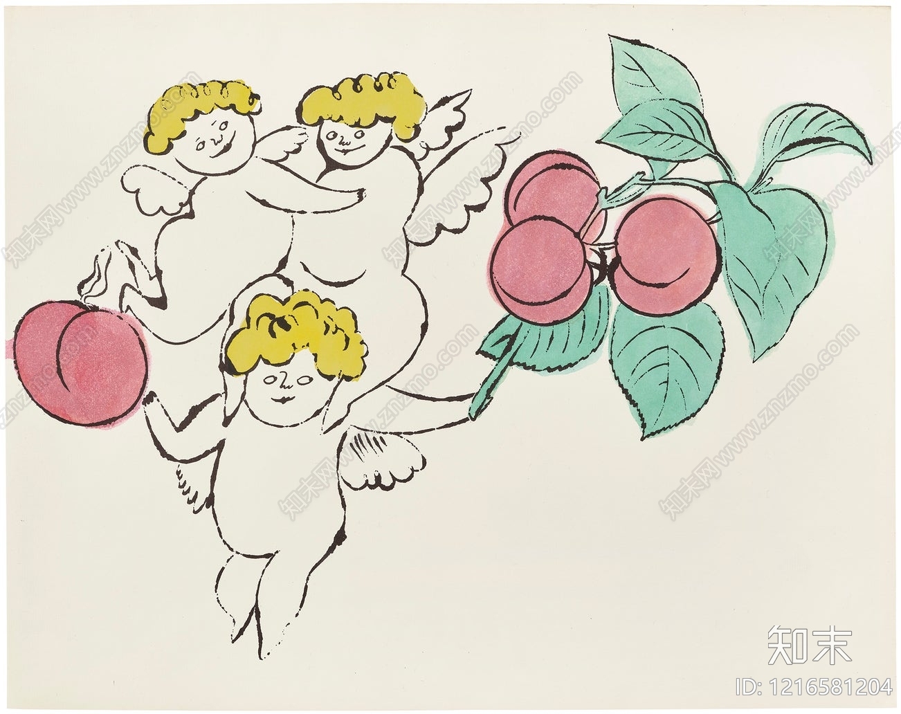 法式装饰画贴图下载【ID:1216581204】