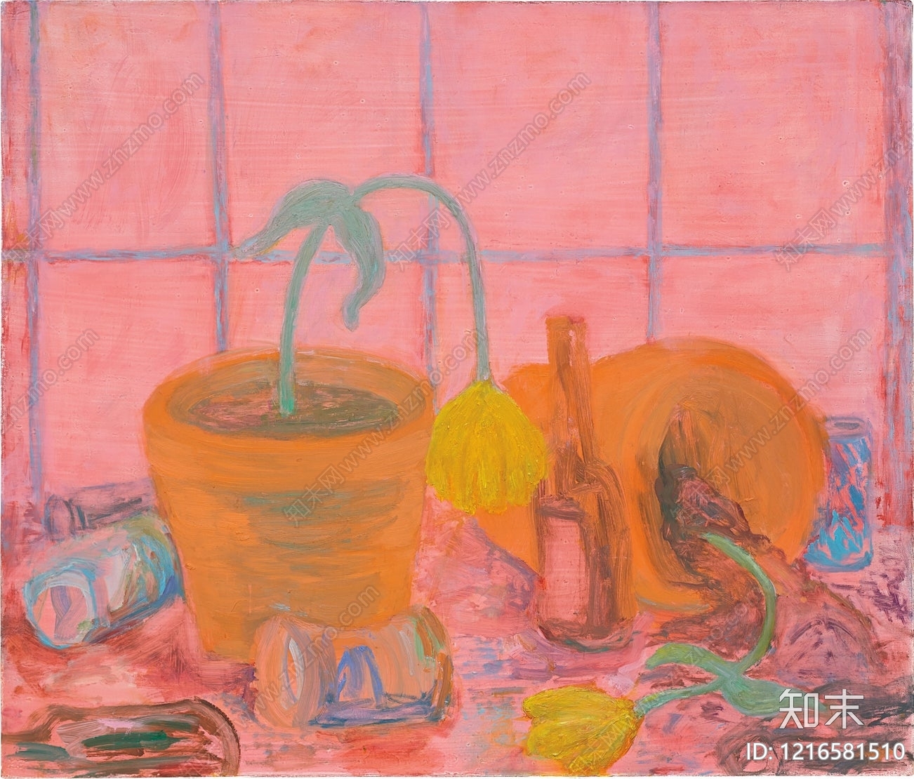 法式艺术画贴图下载【ID:1216581510】