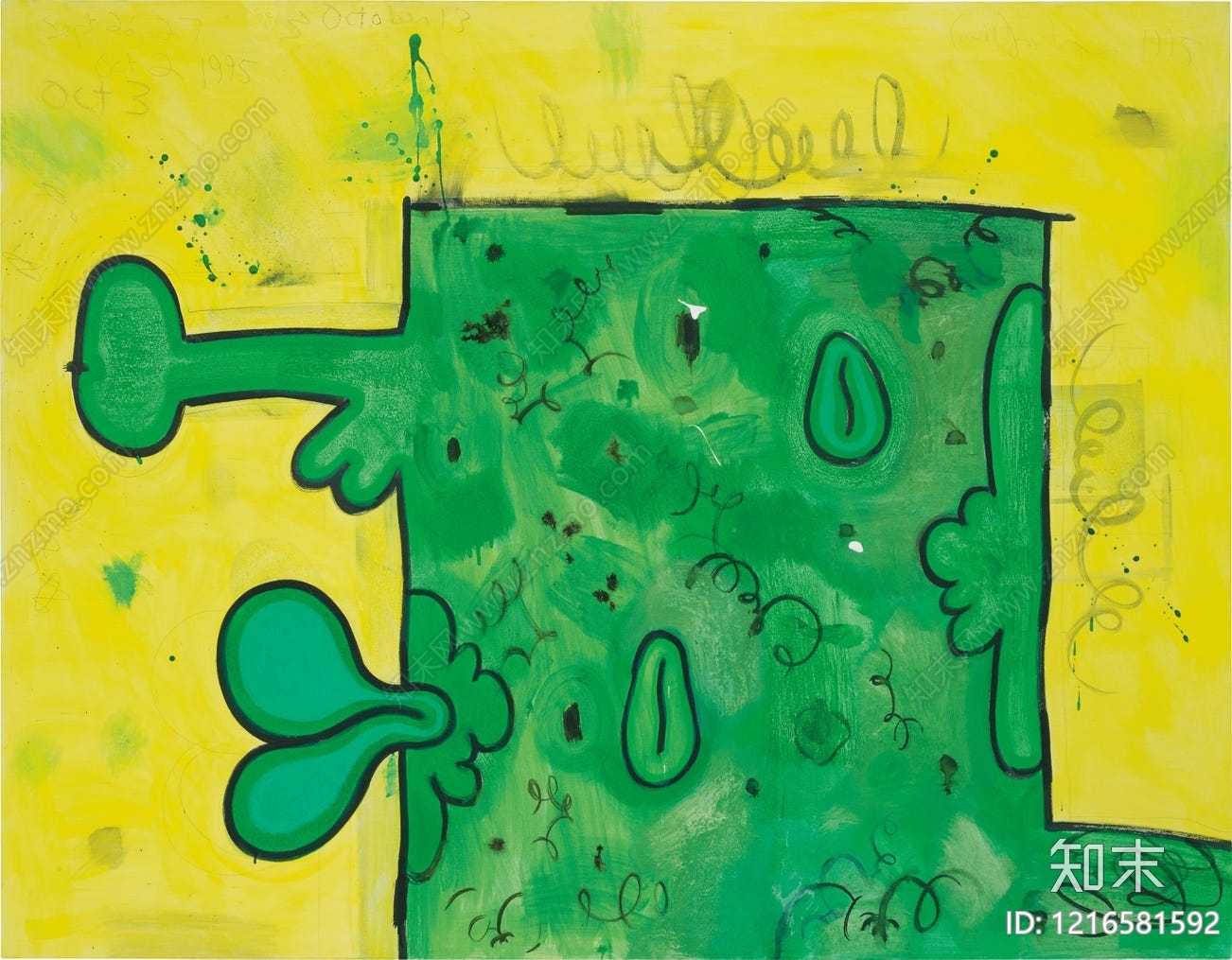 现代艺术画贴图下载【ID:1216581592】