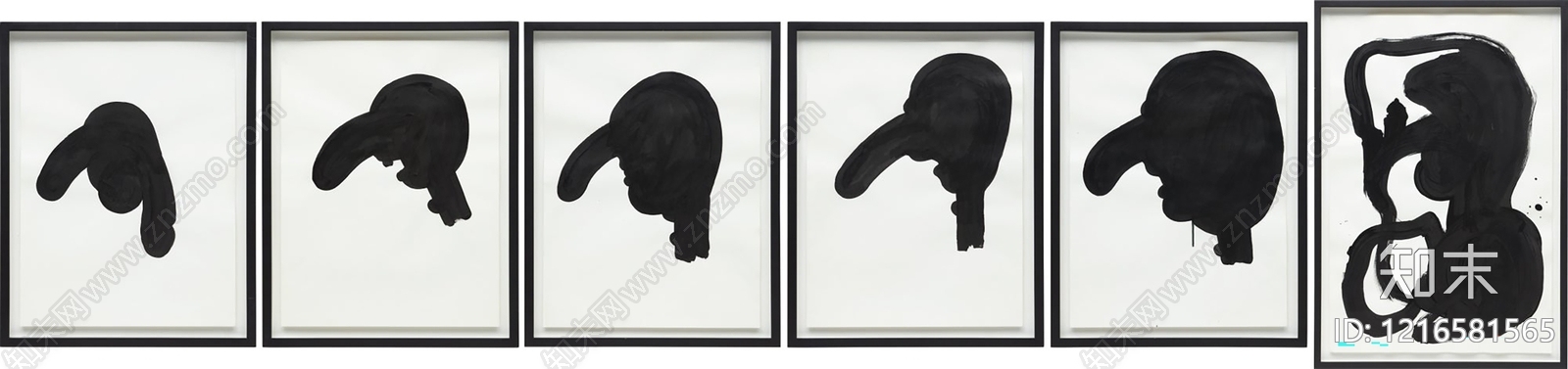 极简装饰画贴图下载【ID:1216581565】