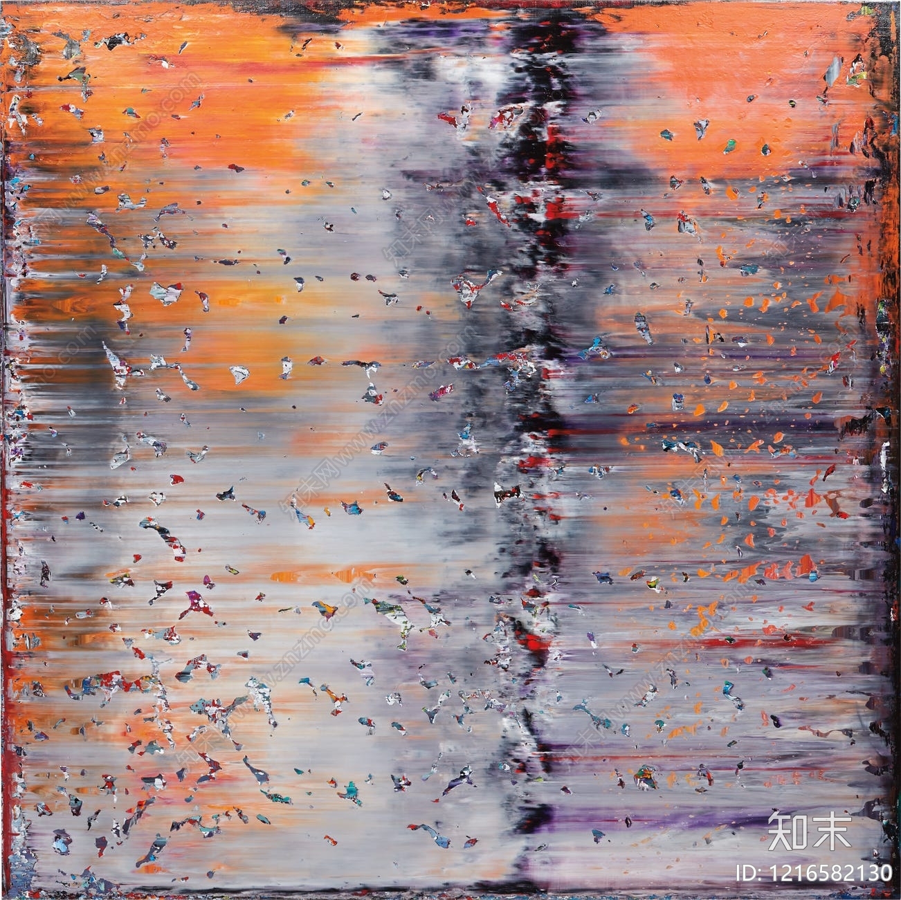 工业抽象画贴图下载【ID:1216582130】