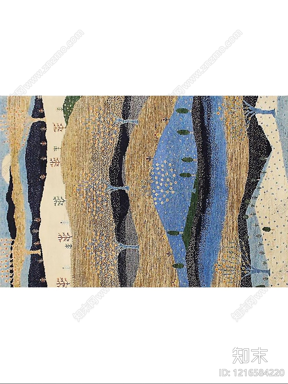 现代格子地毯贴图下载【ID:1216584220】