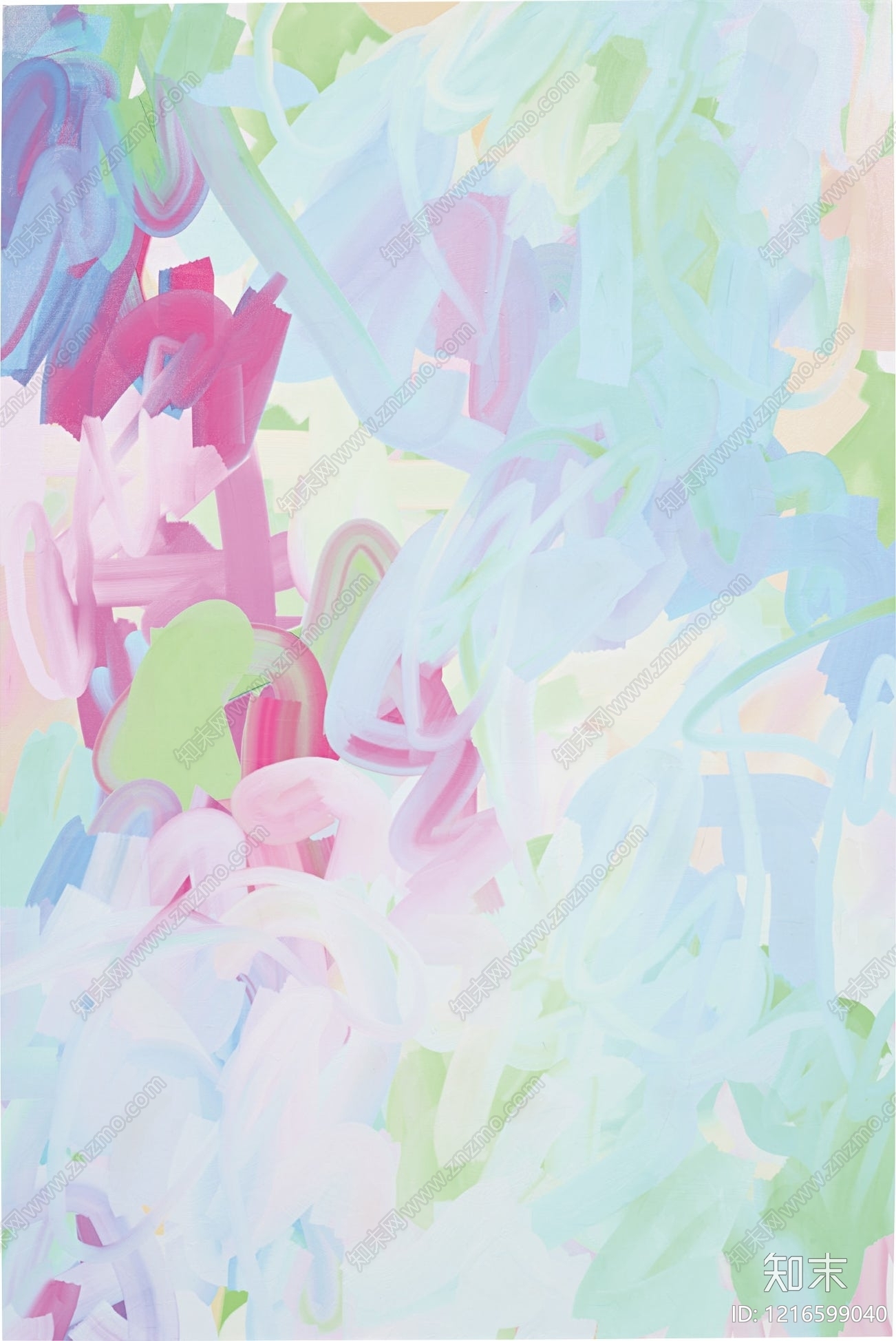 奶油抽象画贴图下载【ID:1216599040】