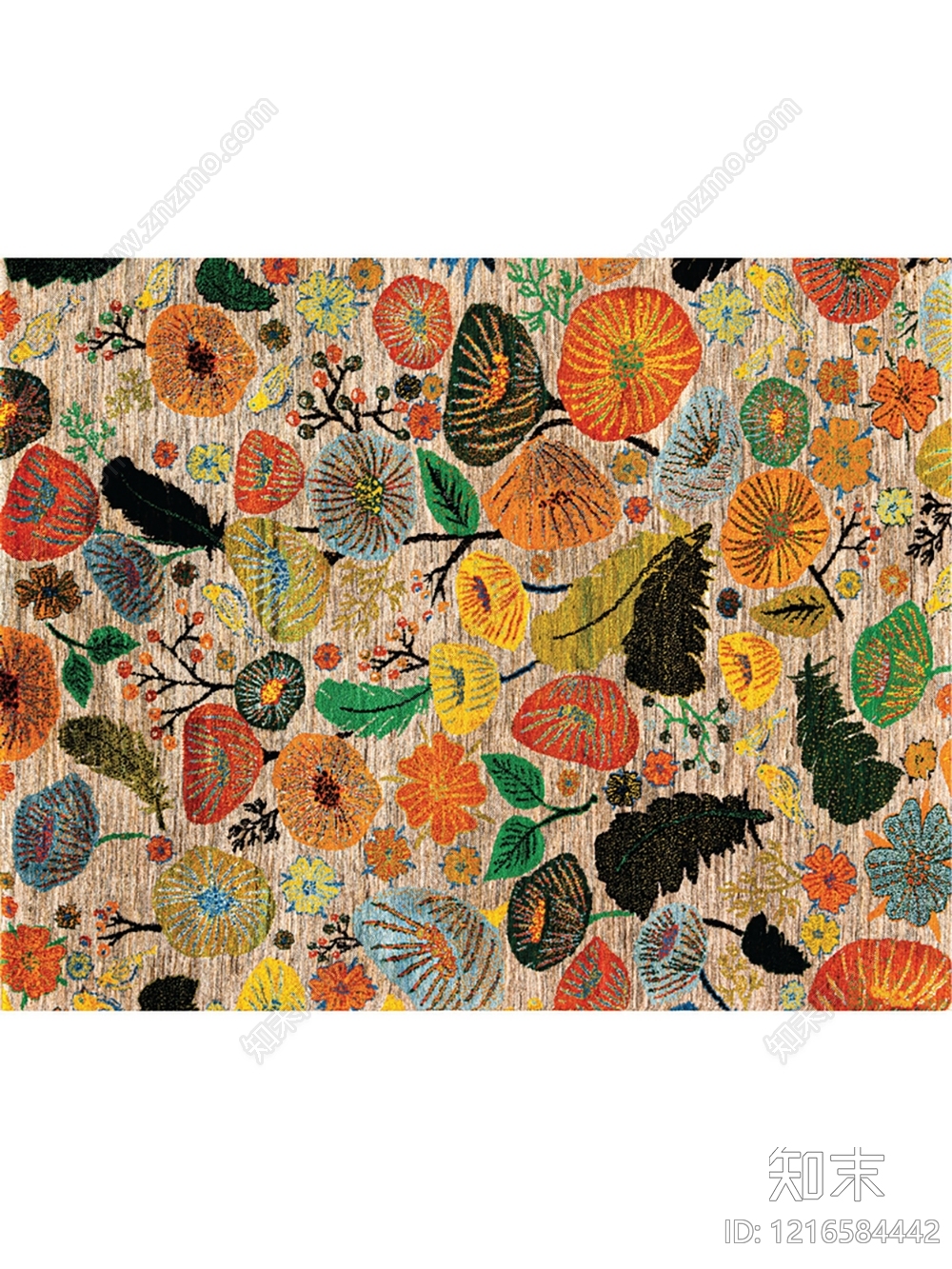 现代格子地毯贴图下载【ID:1216584442】