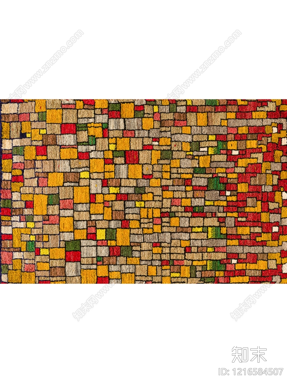 现代格子地毯贴图下载【ID:1216584507】