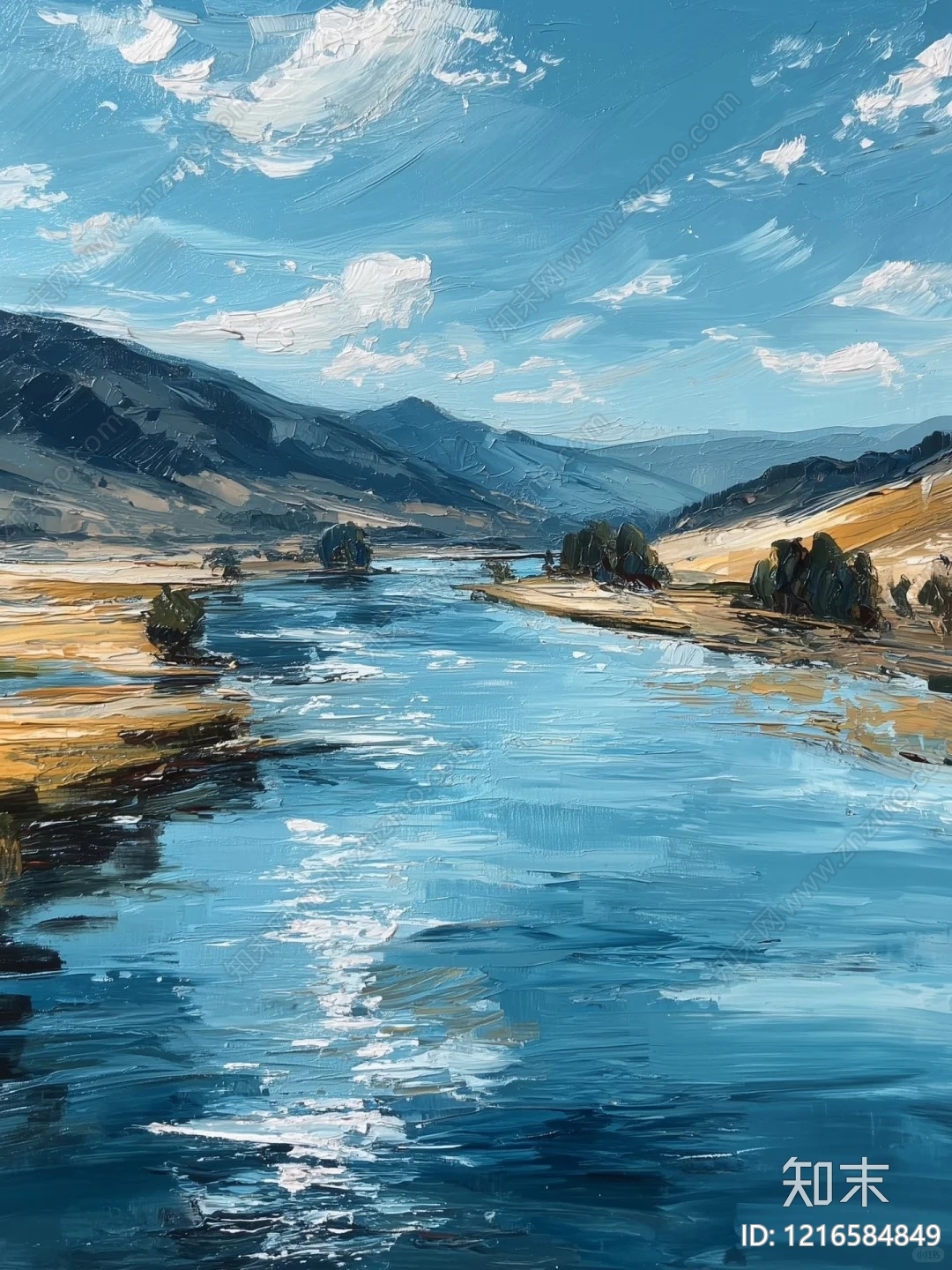 抽象画贴图下载【ID:1216584849】