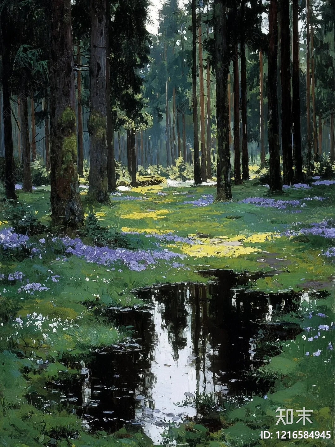 抽象画贴图下载【ID:1216584945】