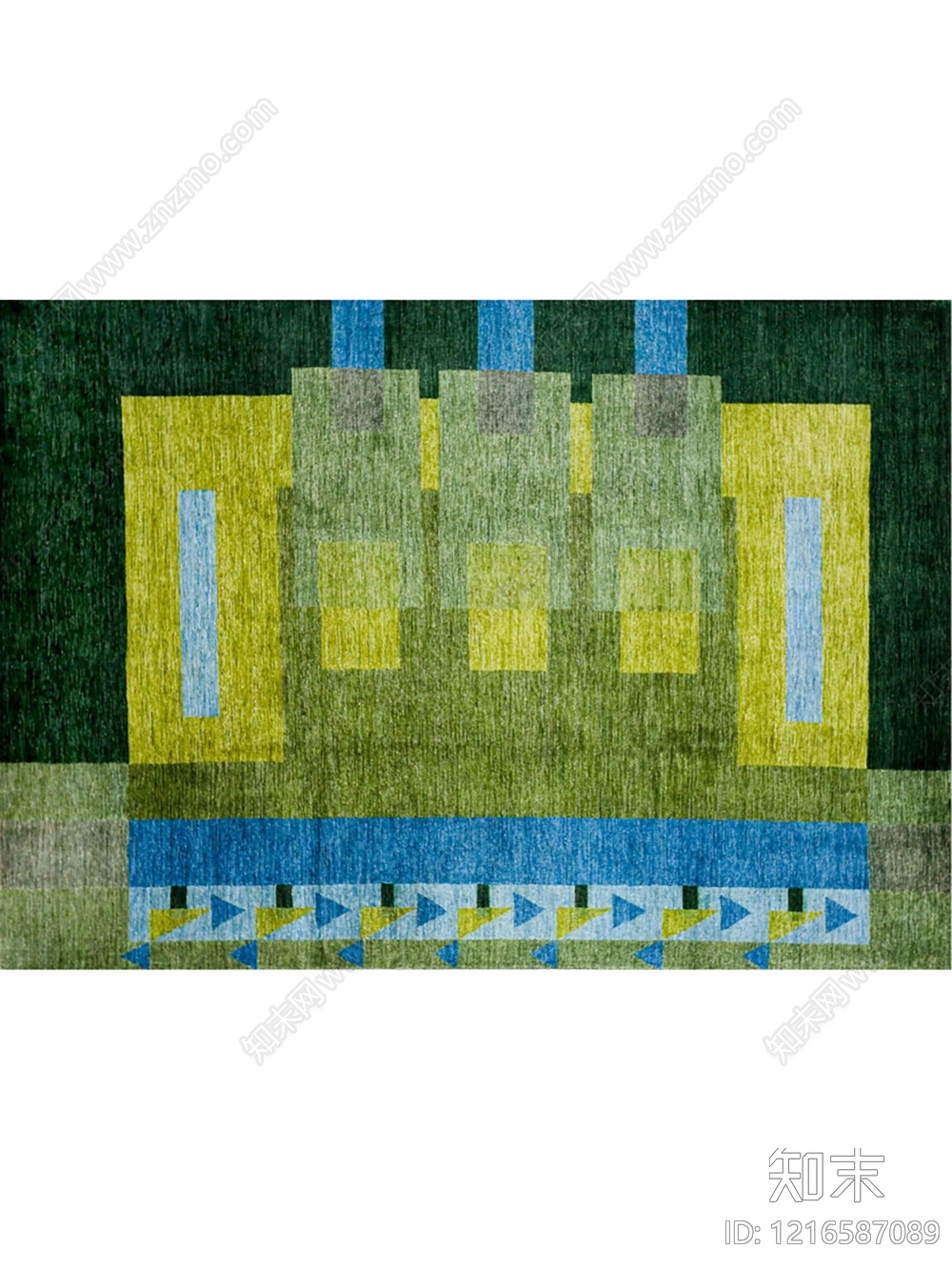 现代格子地毯贴图下载【ID:1216587089】