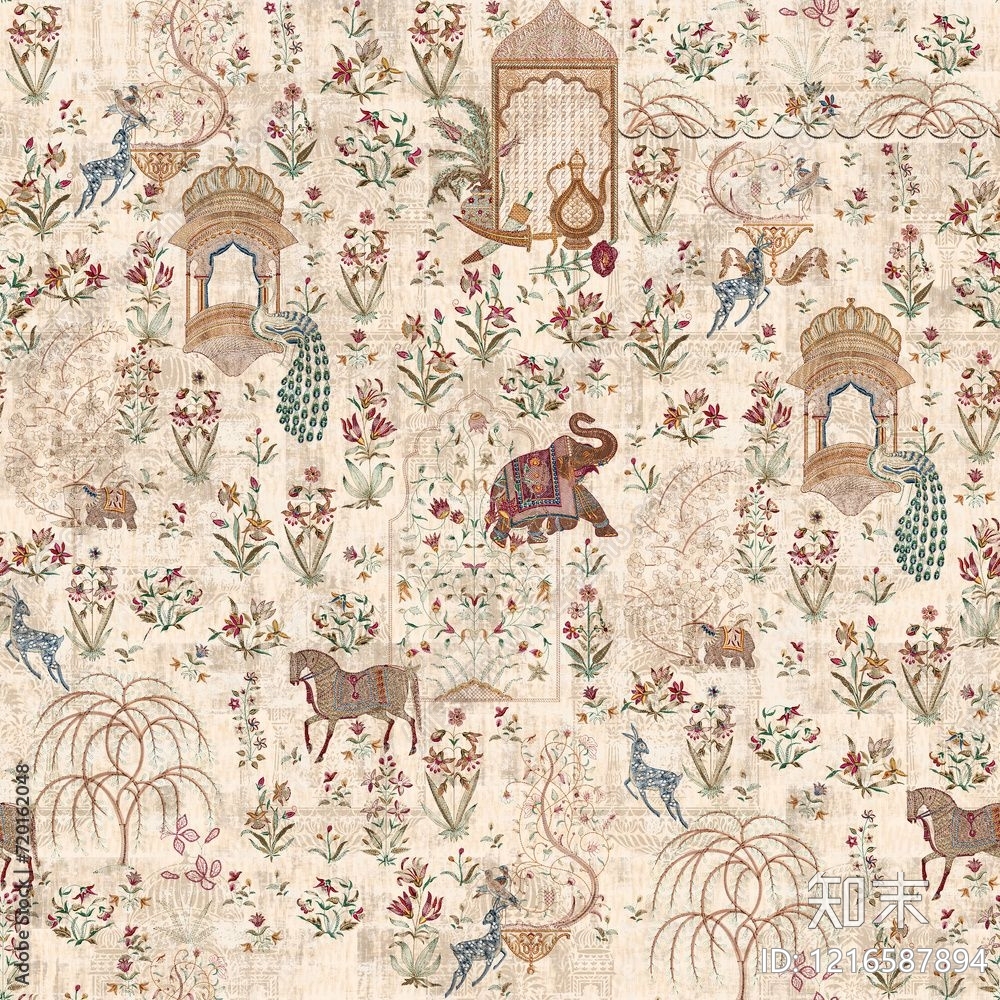 传统纹样贴图下载【ID:1216587894】