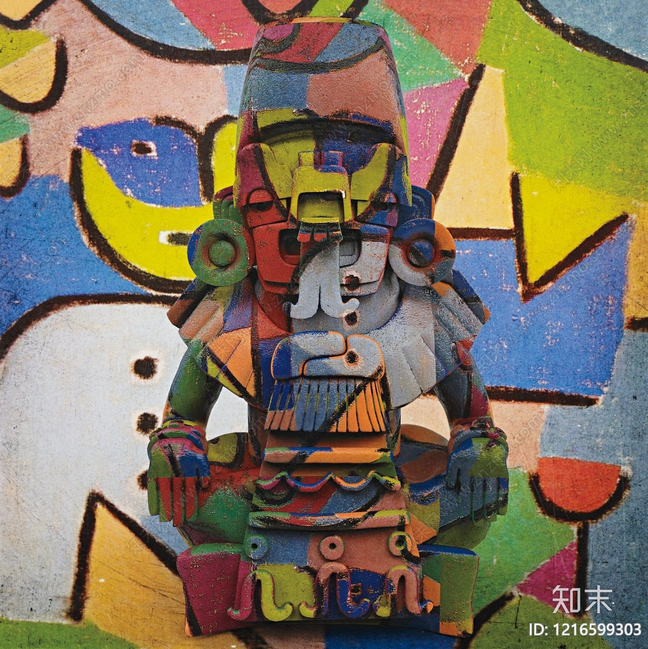 现代艺术画贴图下载【ID:1216599303】