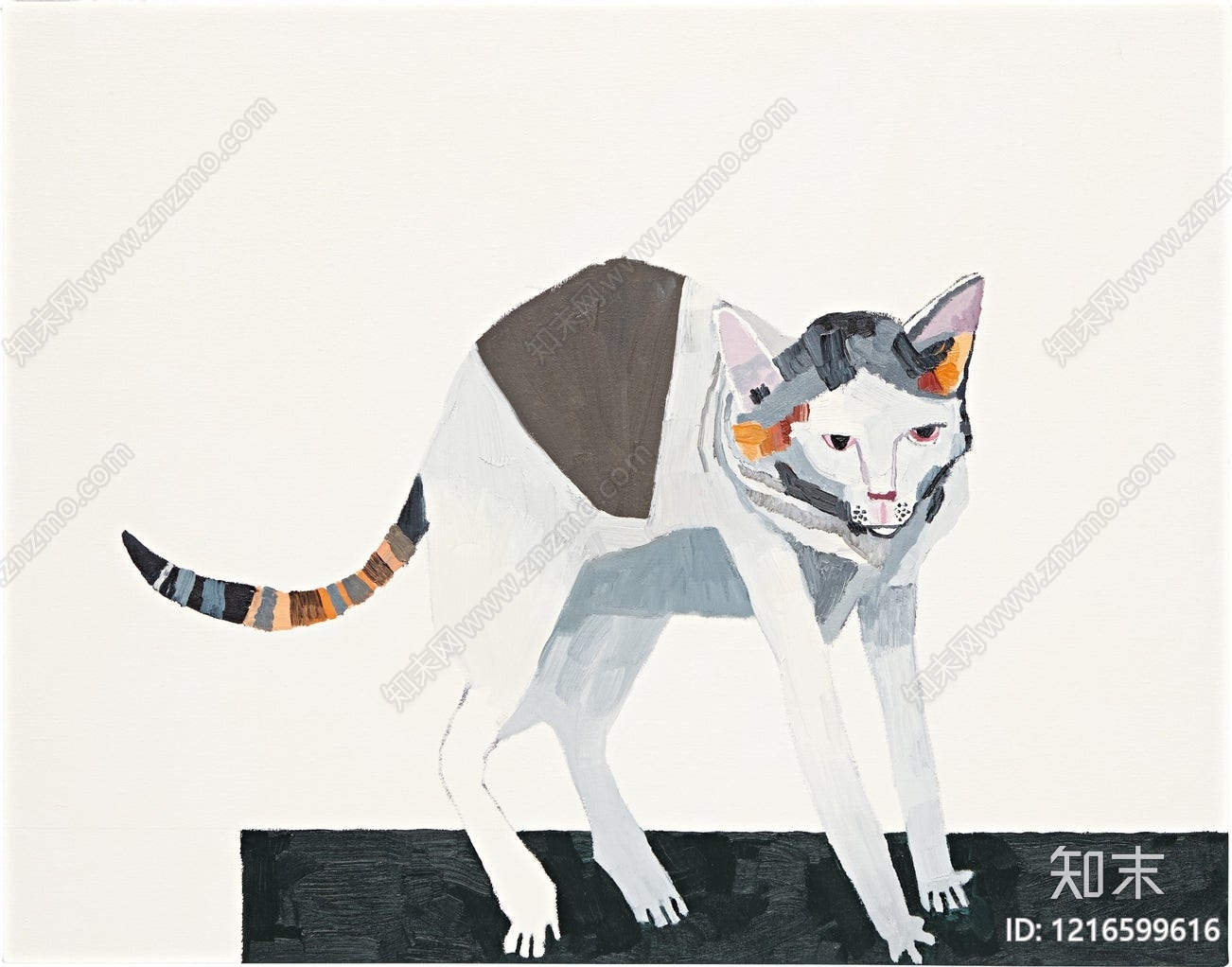 现代抽象画贴图下载【ID:1216599616】